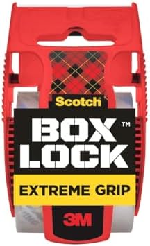 Scotch Box Lock Packing Tape, 1.88 in x 1000 in, 1 Roll by ScotchBrand