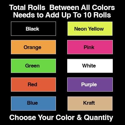 Kenco Color Coding Circle Dot Sticker Labels on a roll - Image 2