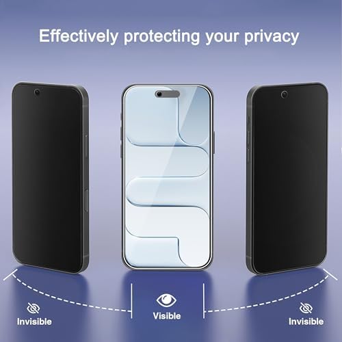 Ailun Privacy Screen Protector+Camera Lens Protector for iPhone Air /17 Air - Image 2