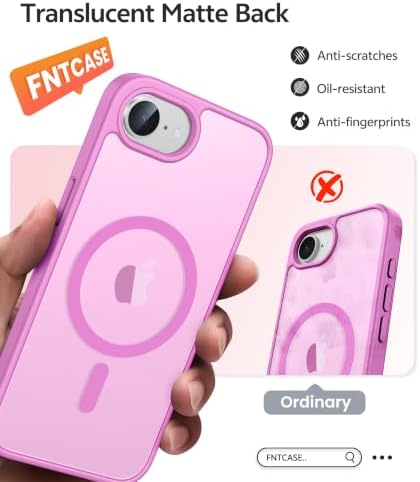 FNTCASE for iPhone 17e/ iPhone 16e Case, Fit for Magsafe, Screen Protector - Image 6