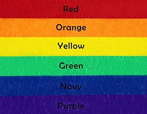 Colored Masking Tape, Colored Painters Tape for Arts & Crafts, Labeling or Coding - Art Supplies for Kids - 6 Different Color Rolls - Masking Tape 1 Inch x 13 Yards (2.4cm X 12m) - Image 4
