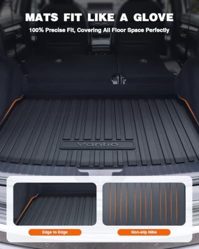 Cargo Liner Fit for Honda CR-V 2026 2025 2024 2023 (Gasoline & Hybrid & e:FCEV) Upper Position TPE Rubber Trunk Mat CRV Accessories All Season Guard Odorless Anti-Slip Cargo Mat Black - Image 2