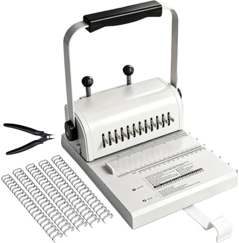 Universal Cinch Binding Machine Hole Pitch 2:1 & Book Binding Kits by Joycome