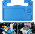 JUSTTOP Car Steering Wheel Desk, Travel Car Accessories, Car Stand Trays for Eating, Multipurpose Car Steering Wheel Desk Tray Table(Blue) by JUSTTOP