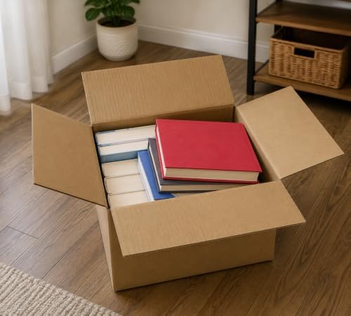 Corrugated Cardboard Boxes, 25 Pack, 12 x 12 x 10 inch - Image 5