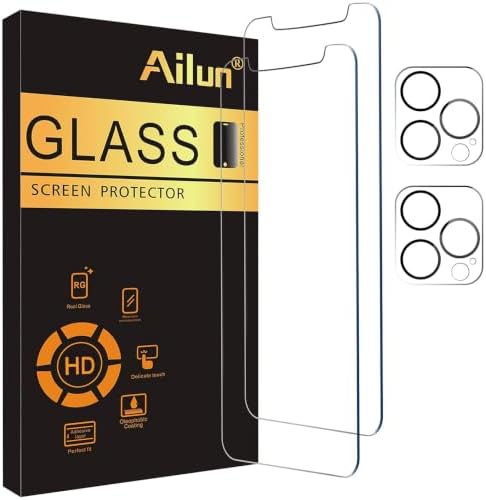 Ailun Screen Protector + Camera Lens Protector for iPhone 12 Pro Max by Ailun