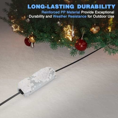 [3 Pack] Flemoon Outdoor Extension Cord Safety Cover with Waterproof Seal - Image 7