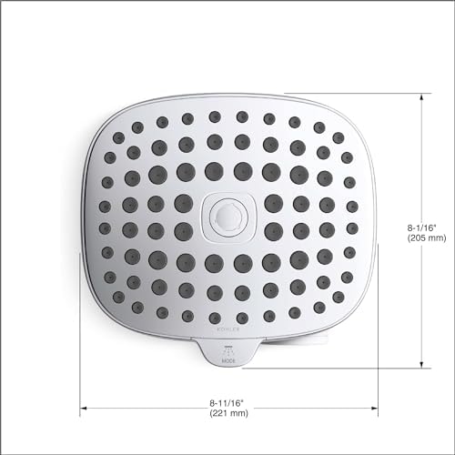 KOHLER R24670-G-CP Aquifer Filtered Showerhead with Water Filter System, Multifunction Shower Head with Filters Combo Kit for Skin and Hair, Polished Chrome - Image 4