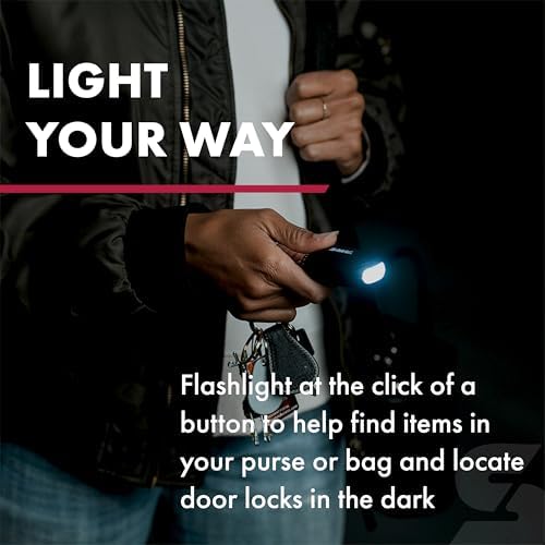 SABRE Personal Safety Kit with Pepper Spray and 2-in-1 Personal Alarm with LED Light, 0.54 fl oz, 25 Bursts,130dB Alarm, Audible Up to 1,250 Feet - Image 7