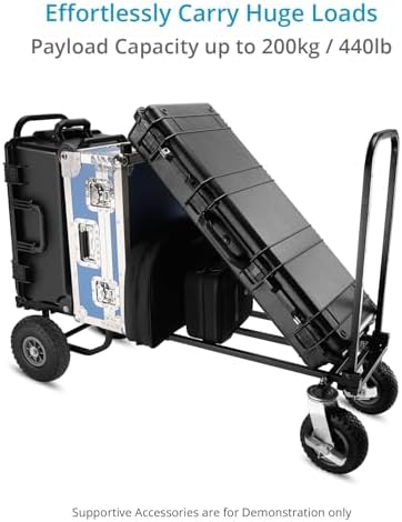 PROAIM Vanguard UC5 Foldable Utility Cart, 32-53" Extendable, 200kg/440lb - Image 6