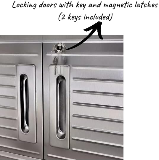 Heavy Duty Storage Solid Stainless Steel Cabinet - Image 7