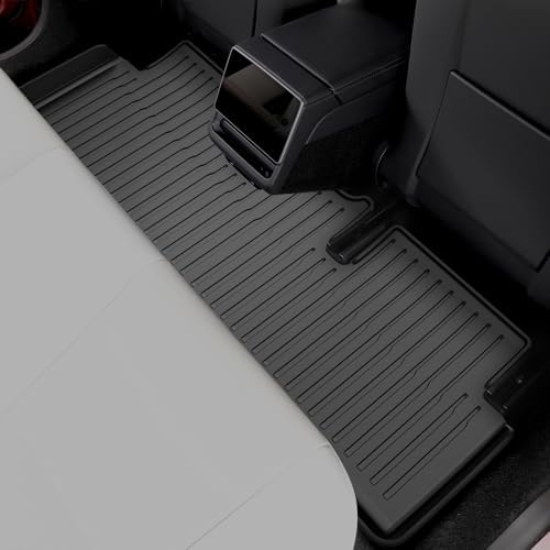 All-Weather TPE Floor Mats 6PCS -Compatible with 2024-2026 Model 3 Highland, Full Coverage Cargo Liner & Frunk Mat Heavy-Duty Anti-Slip Interior Accessories - Image 6