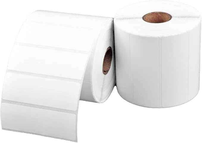 2 Rolls of 3 x 1 Direct Thermal Labels, 1400 Labels per Roll by ARKSCAN