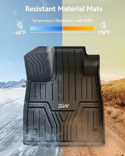 3W Floor Mats & Cargo Liner & seatback mats Fit for Honda Passport 2026 - Image 5