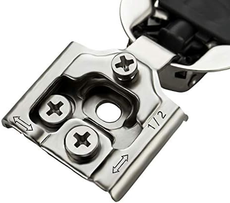 Soft Close Hinges for Kitchen Cabinet Hinges, 1/2 Inch Overlay, 20 Pack - Image 4
