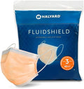 HALYARD FLUIDSHIELD level 3 Disposable Procedure Mask w/SO SOFT Lining/Earloops by HALYARD