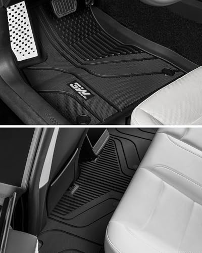 3W Floor Mats for Tesla Model 3 Highland 2024-2026 with Metal Pedal - Image 3
