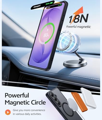 FNTCASE for Samsung Galaxy S26 Plus Case, Fit for Magsafe, Screen Protector - Image 3