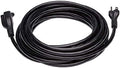 Amazon Basics 25 ft Extension Cord, 13 Amps, 125V, Multiple Outlets with LED Indicator Lights, Black (20 Count Total) by AmazonBasics