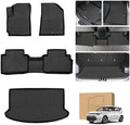 Peleus Floor Mats for KIA Soul 2020-2025 2026 (Fits Upper Floor of The Trunk,Without Subwoofer),TPE All Weather Protection 2 Rows Car Floor Liners with Cargo Liner KIA Soul Trunk Mat+Floor Mats by Unknown