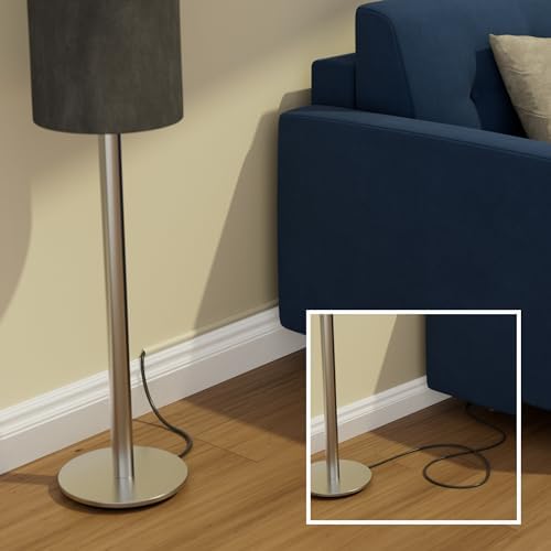 D-Line Half Round Cord Hider, Patented Cable Cover, Hide TV Wall Mount Wires, Raceway for Cords, Decorative Wire Covers, Paintable, Adhesive Cable Concealer, 1x 0.78in W x 0.39in H x 39in L, Beige - Image 6