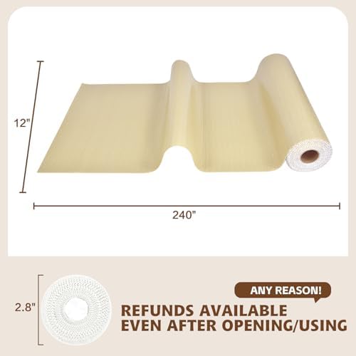 Shelf Liners for Kitchen Cabinets 17in x 30FT, Non Adhesive Cabinet Liner - Image 2