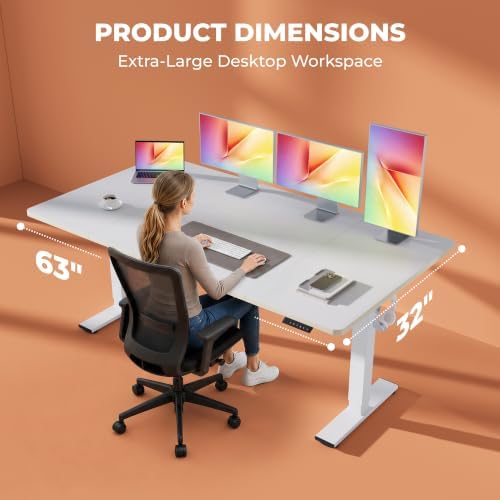 71''x 31'' Standing Desk Electric Adjustable for Home Office - Image 3