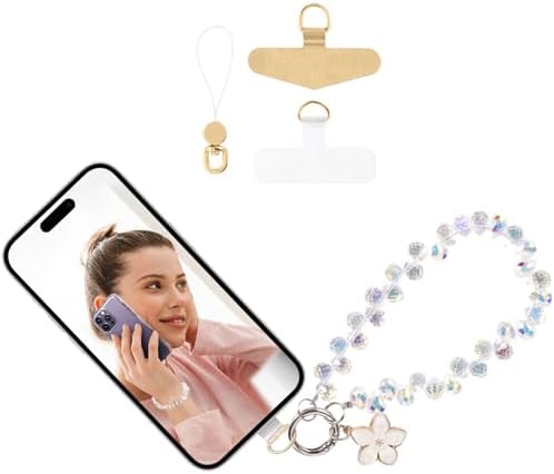Long Pond Designer Cell Phone Wrist Strap, Anti-Lost Lanyard Wristlet Charm for iPhone 17 Pro Max&Most Cellphones, Detachable Bracelet - Image 5