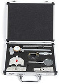 Welding Gauge Tool Inspection Kit, Welding Measure Gauge Tool Set with Briefcase Pacakge, Welding Inspection Ruler Set with Fillet Weld Gage, Micrometer in Metric, Sliding Clip Depth Gauge, Calliper by LOYALHEARTD
