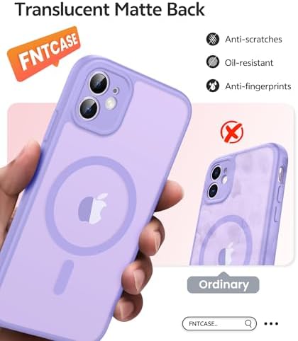FNTCASE for iPhone 11 Phone Case, Fit for Magsafe, Full Camera Protection - Image 6