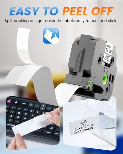 TZe-251 TZe251 Replacement for Brother P Touch TZe TZ Label Maker Tape 24mm - Image 3