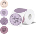 3 Inch Thermal Label,Purple Round Thermal Printer Label,Waterproof Thermal Stickers for DIY Logo Design,Name Tag,Thanks Card 300 Labels/Roll by Unknown