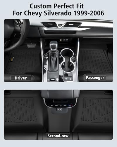 Floor Mats 1999-2006 for Chevy Silverado & GMC Sierra Crew Cab - Image 2