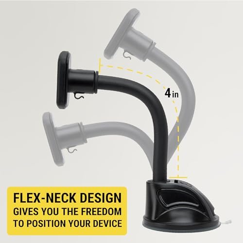 Scosche MXWDL Magnetic Cell Phone Holders for Your Car Dash/Windshield, Suction Cup Phone Holder Car Mount with Extra Strong Magnet, Thick Metal Plate Compatible with iPhone, Samsung and More, 2 Pack - Image 6