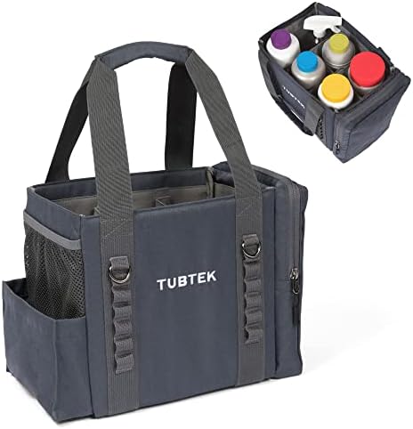Hot Tub Chemical Bag (Navy) | Hot Tub Storage For All Your Hot Tub Chemicals & Hot Tub Accessories | Pool Chemical Storage | Holds All Major Chemical Brands and Essential Spa Accessories for Hot Tub by TUBTEK