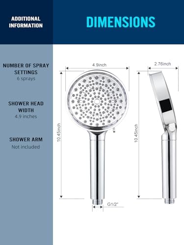 Cobbe Filtered Shower Head with Handheld - Filters Over 99% Of Chlorine - Image 5