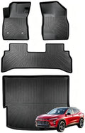 Joruoo-All Weather Floor Mats for 2024 2025 2026 Chevy Trax LS/1RS/LT/2RS/ACTIV & Buick Envista/Preferred/Sport Touring/Avenir All Weather TPE Custom Fit Floor Liners Car Mats & Trunk Mats Full Set by JORUOOServeyouwellalltheway