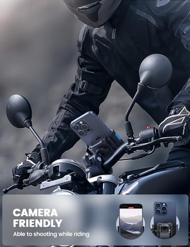 Lamicall Motorcycle Bike Phone Mount, 1s Lock Bike Phone Holder - Image 4