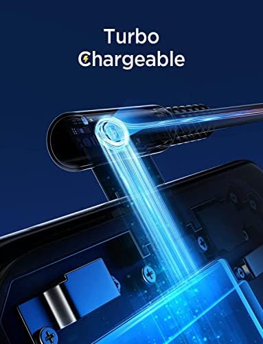 AINOPE USB C Cable 60W 2-Pack 3.3ft Nylon Braided USB C to USB C Cable Type C Charger Fast Charging Right Angle USBC Cable Charger Cord for iPhone 16 Pro Max 15 Plus Samsung S24 S23 iPad Pro Blue - Image 6