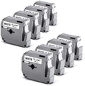8 Pack Labelife M-K231 Label Tape Replacement for Brother P Touch M Tape by Labelife