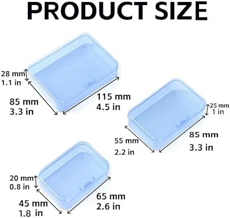 LJY 28 Plastic Boxes, 3 Sizes for Model Parts - Image 5