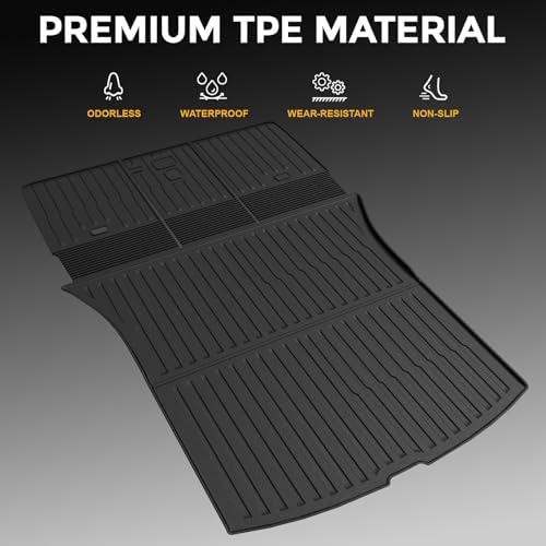 Cargo Mat for 2025 2026 Tesla Model Y Juniper Accessories - Image 4