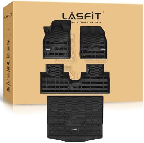 LASFIT Floor Mats for Ford Mustang Mach-E 2026 2025 2024 2023 2022 2021 by LASFIT