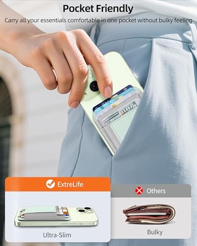 Upgraded for Magsafe Wallet, 7 Card Holder, RFID Blocking, Strongest Magnet - Image 6