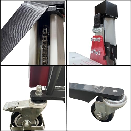 Powered Ball Conveyor Transfer Lift Trucks, 330lb, 60" Lift Height - Image 7