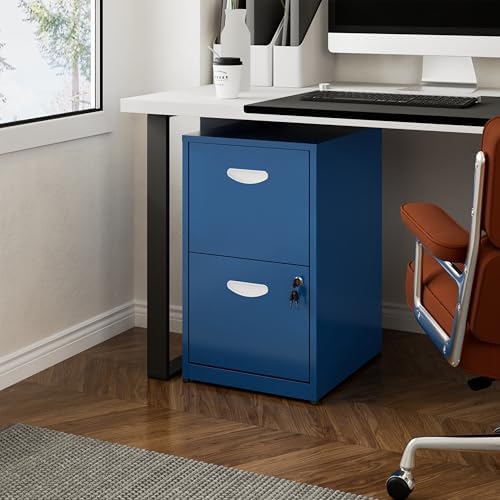 Polup 2 Drawer File Cabinet with Lock, Metal Filing Cabinet for Home Office - Image 2