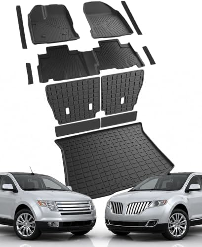 Floor Mats for Ford Edge 2007-2014 & for Lincoln MKX 2007-2015 by RYStark