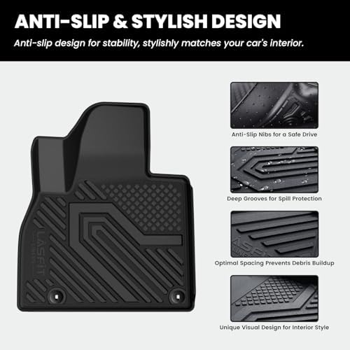 LASFIT Floor Mats for Kia Telluride 2025 2024 2023 2022 2021 2020 - Image 4