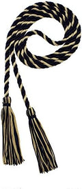 Tassel Depot Graduation Honor Cord - Navy/Old Gold - Every School Color Available - Made In Usa by TasselDepot