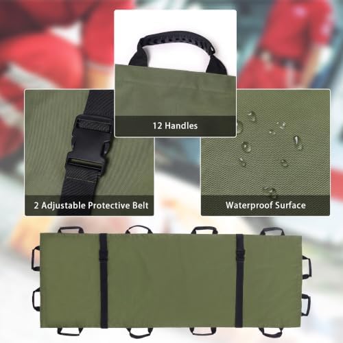 Portable Gurney Stretcher for Patient & Large Dog Rescue, 400 lbs - Image 3